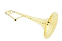 Glory GTD-2 B Flat Brass Trombone with Case & 12C Mouthpiece,Gold Finished,Tenor Trombone — image 7