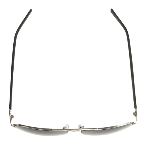 DOCKERS Men's Dale Sunglasses Aviator, Silver, 60mm4