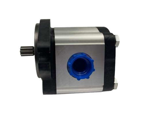 Magister Hydraulics HGP CI09S-A02-076R Magister Hydraulic Gear Pump 9 Tooth Spline Shaft 0.76 Cid, 6.58 Gpm, Cw Rotation, Cast Iron Hydraulic Gear Pump thumb #1