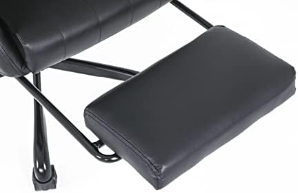 Millhouse Gaming Racing Desk Chair Adjustable Computer Office Chair Lumbar and Head Pillow Chairs X2022 (Black)