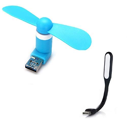 Pack) Micro USB OTG Fan Mini Small Portable Rotating Cooler