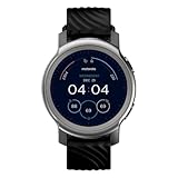 Motorola Moto Watch 100 – Smartwatch 42 mm, durata della batteria fino a 14 giorni, cardiofrequenzimetro 24/7, SpO2, impermeabilità 5ATM, AOD, compatibile con Android e iOS - Argento del Ghiacciaio