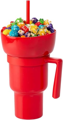 Bandeja de aperitivos para Stanley Cup 2 en 1, vasos de bebidas de 40 onzas, bandeja de silicona Stanley, kit de accesorios Stanley, vaso con popote y cuenco para aperitivos en la parte superior para