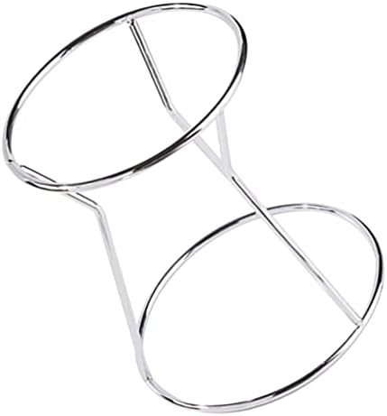 Tomaibaby Stainless Steel Holder Pancake Dispenser Stand Funnel Holder Stand Cake Funnel Stand Octopus Balls Tools Kitchen Baking Tools