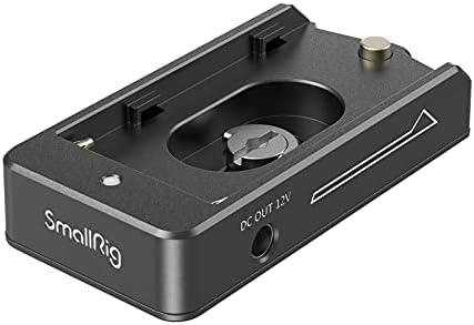 SMALLRIG NP-F adapter Baterii Plate Lite z Baterią NP-FZ100, Gniazdo Wyjściowe 12 V DC / 7,4 V DC, dla Sony a7c ii, a7c r, A6600, A9, A9II, A7III, A7S III, A7R III, A7R IV - 3095
