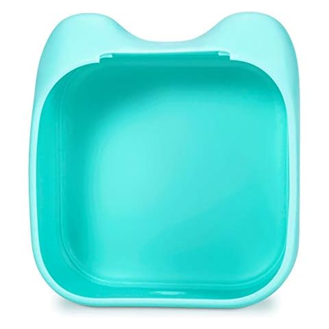 Memoking T02 Protective Case-Cat Ears Shape Soft Silicone BPA-Free Cute Design Printer Cover, Compatible with T02 Mini Bluetooth Wireless Portable Mobile Pocket Printer, Green Cover