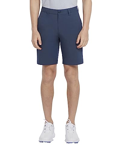 PGA Tour - Men's Golf Shorts, 9" Inseam, Moisture Wicking, Stretch Regular Fit, Navy