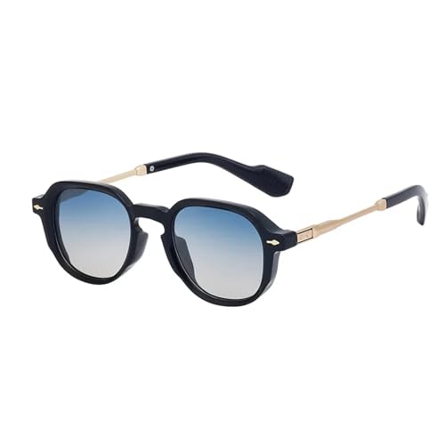 Lunettes de soleil UV400 vintage à rivets pour conduite et outdoor