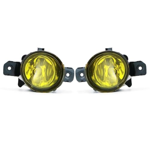 Fan Antibrouillard Voiture Nissan Haute Précision Halogène Jaune 2Pcs