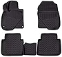 Fits 2017-2022 Honda CR-V Floor Mats Front & 2nd Row Seat Liner Set 3D Custom Fit All-Weather Full Set Liners (Black)