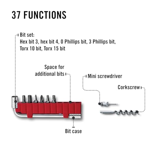 Victorinox Swiss Tool X Plus Ratchet Swiss Army Knife, 35 Function Swiss Made Multi-Tool with Needle-nose pliers, Wire Cutter, Crate Opener and Large Blade - Silver - Image 6