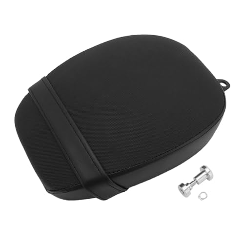 Asiento de pasajero trasero para moto Harley Sportster cojín negro sustitución 48 72
