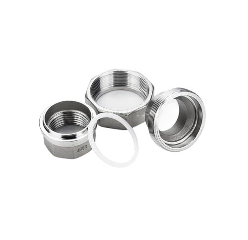 Unión móvil de acero inoxidable 316 soldable con rosca interna G3/4 resistente 4