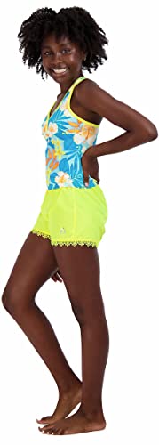 Image of Gerry Girls 3-Piece Tankini & Shorts Swimsuit Set