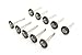 TEMO 10 pc 428 Carbon Steel Wire Brush ¾” flat Dremel Rotary Tool