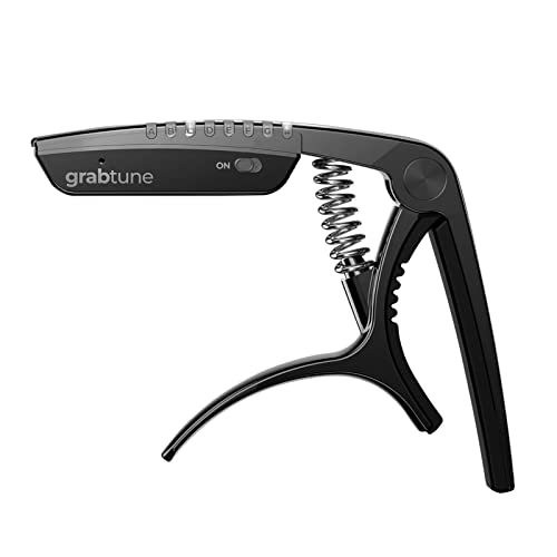 SHUIYUE GT-100 2-en-1 Guitare multifonctionnelle Capo Tuner en Alliage de Zinc Batterie Rechargeable intégrée RGB LED… - Les Beatles, Paul McCartney, John Lennon, RIngo Starr, George Harrison SHUIYUE GT-100 2-en-1 Guitare multifonctionnelle Capo Tuner en Alliage de Zinc Batterie Rechargeable intégrée RGB LED…