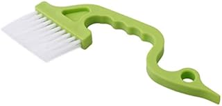 LALANG Hand-held Groove Gap Track Cleaning Brush Window Air Conditioning Kitchen Cleaning Brush (green)