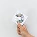 200 PCS CD DVD Sleeves, Premium White Paper CD DVD Sleeves Envelope Sleeves Holder with Clear Window and Close Flap Compatible with 3 Inch CD DVD