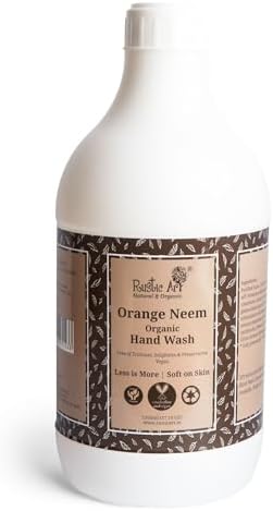 Rustic Art Orange Neem Hand Wash (1100 ml)