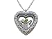 Custom Forever in My Heart Floating Charm Locket Necklace, Infant Loss Gift Necklace, Miscarriage Stillborn Floating Locket Memorial Necklace