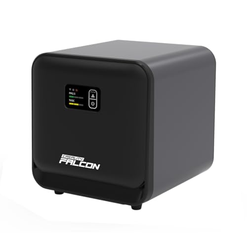 Image of Creality Falcon AP1 Mini Air Purifier for A1 series Laser Engraver, 174m³/h High Airflow, HEPA & Activated Carbon Filter, 99.9% Smoke & Odor Removal, Quiet 56dB, Compact Desktop Fume Extractor