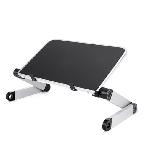 Soporte ergonómico de laptop Mikikit negro de aluminio miniatura 4