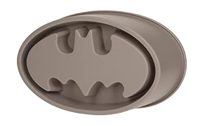 SD TOYS - Molde de Silicona para Bizcochos y Tartas Calientes o Fríos, con Logo de Batman, 1300 ml, 22 x 13,5 cm | Ya disponible en tu tienda friki favorita! En mundofriki.es!