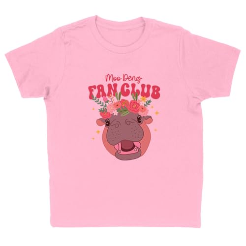 Moo Deng Fan Club Kids T-Shirt Youth