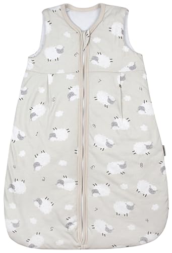 TupTam Schlafsack Baby 2.5 TOG – Atmungsaktiver Winterschlafsack für...