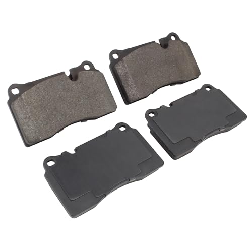 Image of QUALITY-BUILT Front Semi-Metallic Brake Pads, Black Series 1003-1263M, Compatible with 2006-2009 Land Rover (Range Rover,Range Rover Sport)