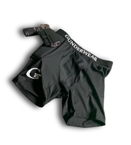 GUNDERWEAR® Hip/Duty Concealed Carry Underwear - 3 O'Clock2
