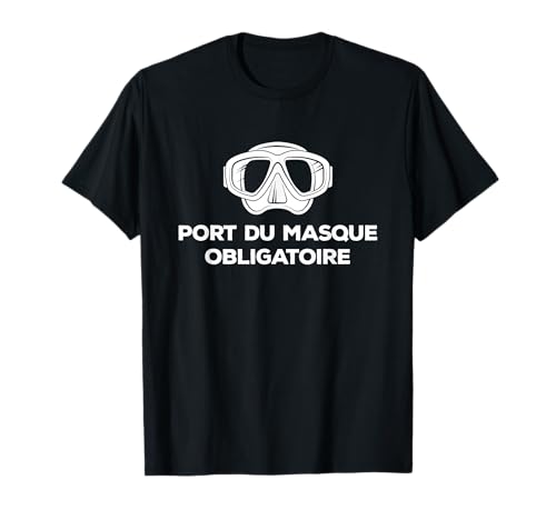 Divemaster masque de plongée Funny Diver T-Shirt