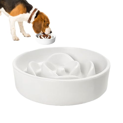 Cuenco de alimentación lenta para perros,Juego De Puzzle Interactivo,Tazón De Juego Puzzle Para Perro De Alimentación Lenta - Para Gatito Cachorro Hogar Diario Salón Exterior Viaje