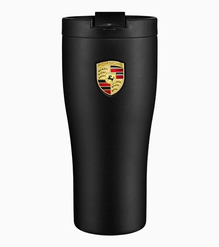 Porsche Matte Black Thermal Coffee Tumbler