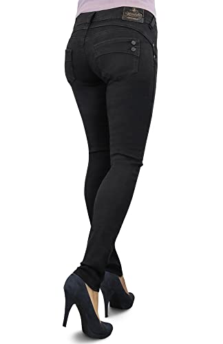 Herrlicher Piper Slim Reused Denim Black