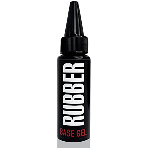 kodi professional Rubber Base Coat Gel Clear Color LED/UV Nail Soak Off Original (Clear, 30ml. (1.01 fl oz))