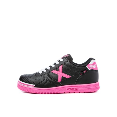 Munich - G-3 Kid Profit, Scarpe da fitness, Unisex - Bambini e ragazzi, Nero Rosa, 38 EU