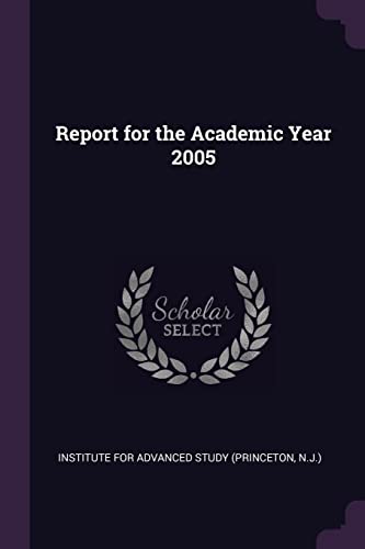Report for the Academic Year 2005