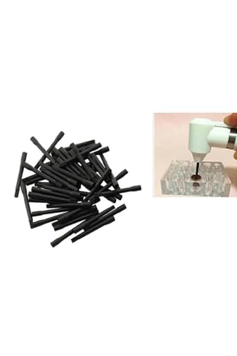 Pigment Karıştırıcı Mikser Ucu, 4 Adet, Kalıcı Makyaj Dövme Tattoo, Siyah