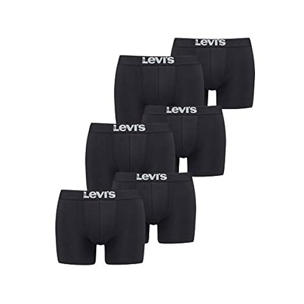 Levi's Boxer da uomo 905001001, confezione da 6
