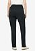 Woman Within Plus Size 7-Day Knit Ribbed Straight-Leg Pull-On Pants - 2X, Heather Charcoal