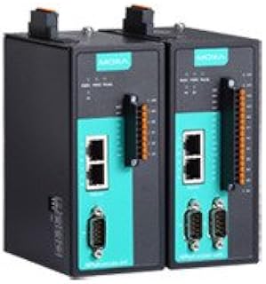 MOXA NPort IA5150A-6I/O 1-Port RS-232/422/485 Serial Device Server with 4DIs and 2DOs, 0 to 60°C Operating Temperature.