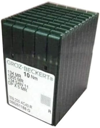 20PCS Groz Beckert 134MR 1955MR 134SAN 11 DPX5MR Needle Work with Longarm Long-Arm Quilting Machines (DPX5 MR3.5 Size 16)