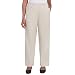 Alfred Dunner Women's Proportioned Medium Twill Pant, Stone, 16