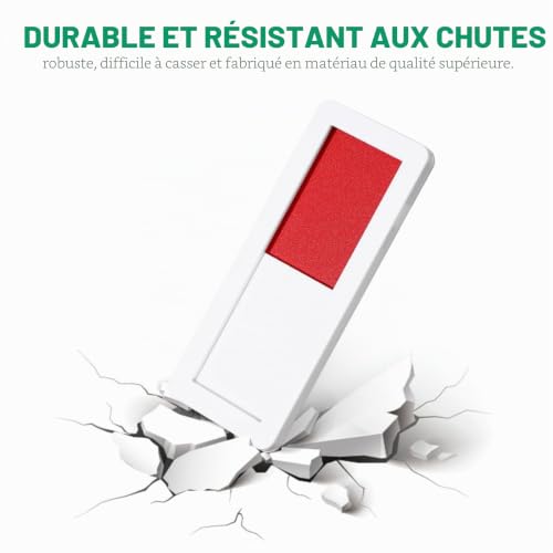Scicalife Panneaux de Porte /Occupé 10x4cm Acrylique Privée Signe - Auto-Adhésif Ouvert Signe Fermé Indicateur pour Toilettes Conférence Hotles Lhôpital Daffaires Porte – vue 6