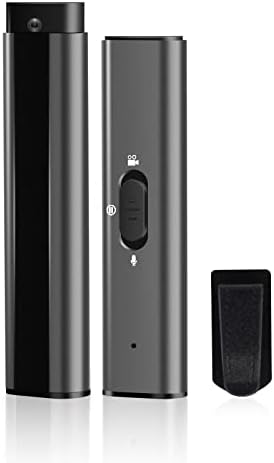 32GB Mini Body Camera with Audio,Small Worn Camera with Lens retractable ,Portable Wearable 1080P Full HD Camera,Small Security Camera 4-6HR Battery Life, For Law Enforcement, Security Guard, Home