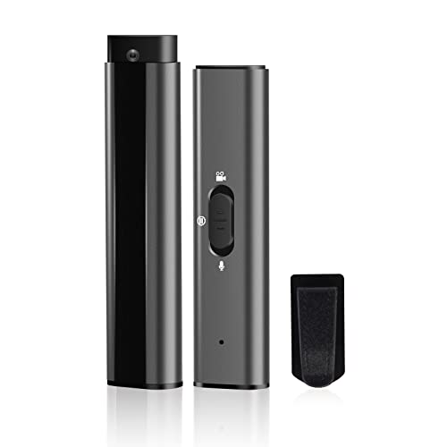 32Gb Mini Body Camera With Audio,Small Worn Camera With Lens Retractable ,Portable Wearable 1080P Full Hd Camera,Small Security Camera 4-6Hr Battery Life, For Law Enforcement, Security Guard, Home #TOP8