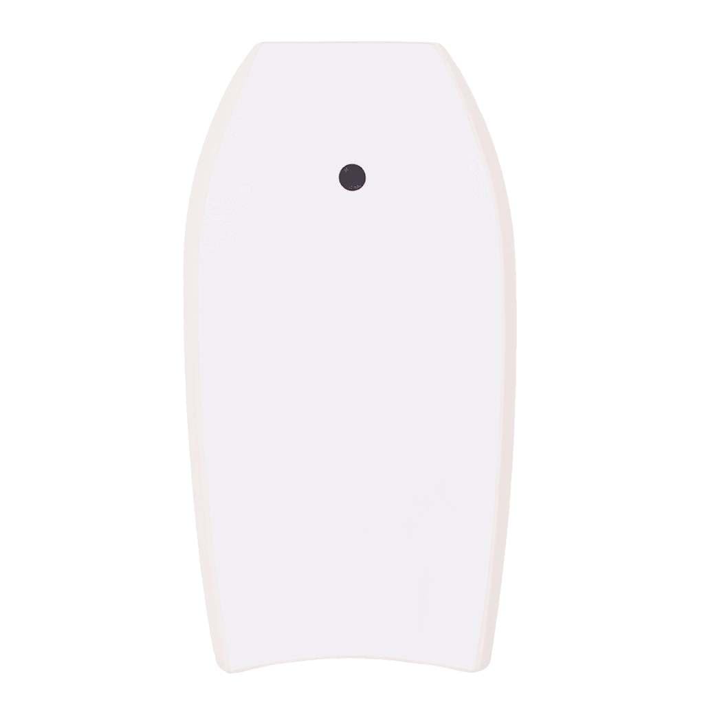 Bodyboard 94 cm pour enfants et adultes, planche de surf avec planche XPE et noyau en mousse EPS et laisse de sécurité, planche bleue pour plage et vagues
