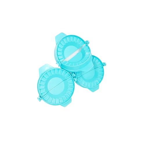  ZENZERO® - STAMPI per RAVIOLI - Fatti interamente in PLASTICA - Confezione da 3 pezzi - Dimensione: (7,5cm PLASTICA)