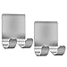 Razor Holder Shaver Hook Hanger Stand(2 Pack) Self Adhesive Stainless Steel Heavy Duty Utility Storage Hook,Shower Hook for Razor,Bathroom Kitchen Organizer for Plug Robe Towel Loofah Bathrobe Coat